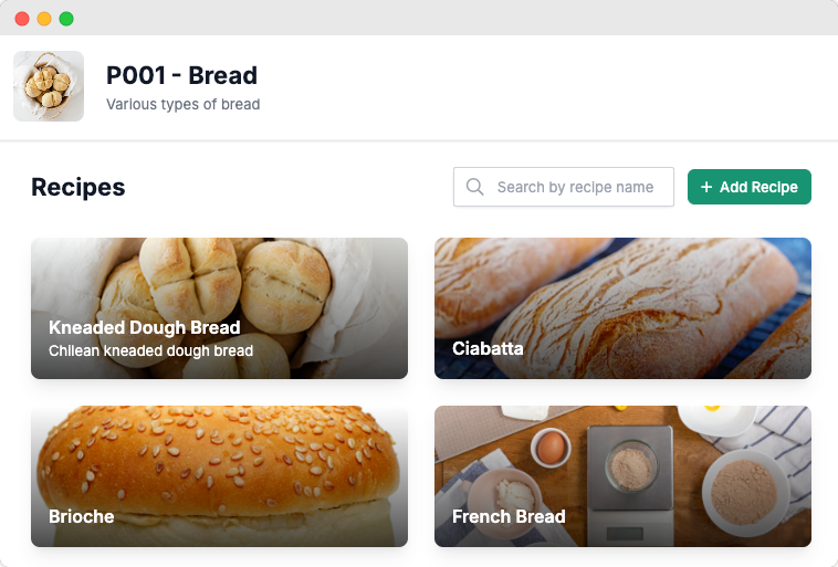 Recipe Development
